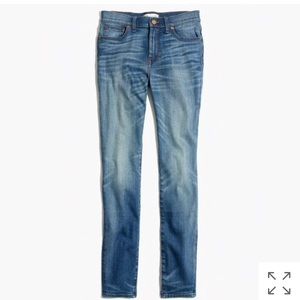 Madewell high rise skinny jeans